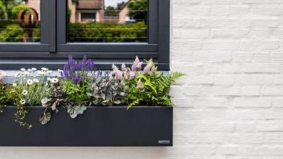 Metalflowerbox hoogwaardig design